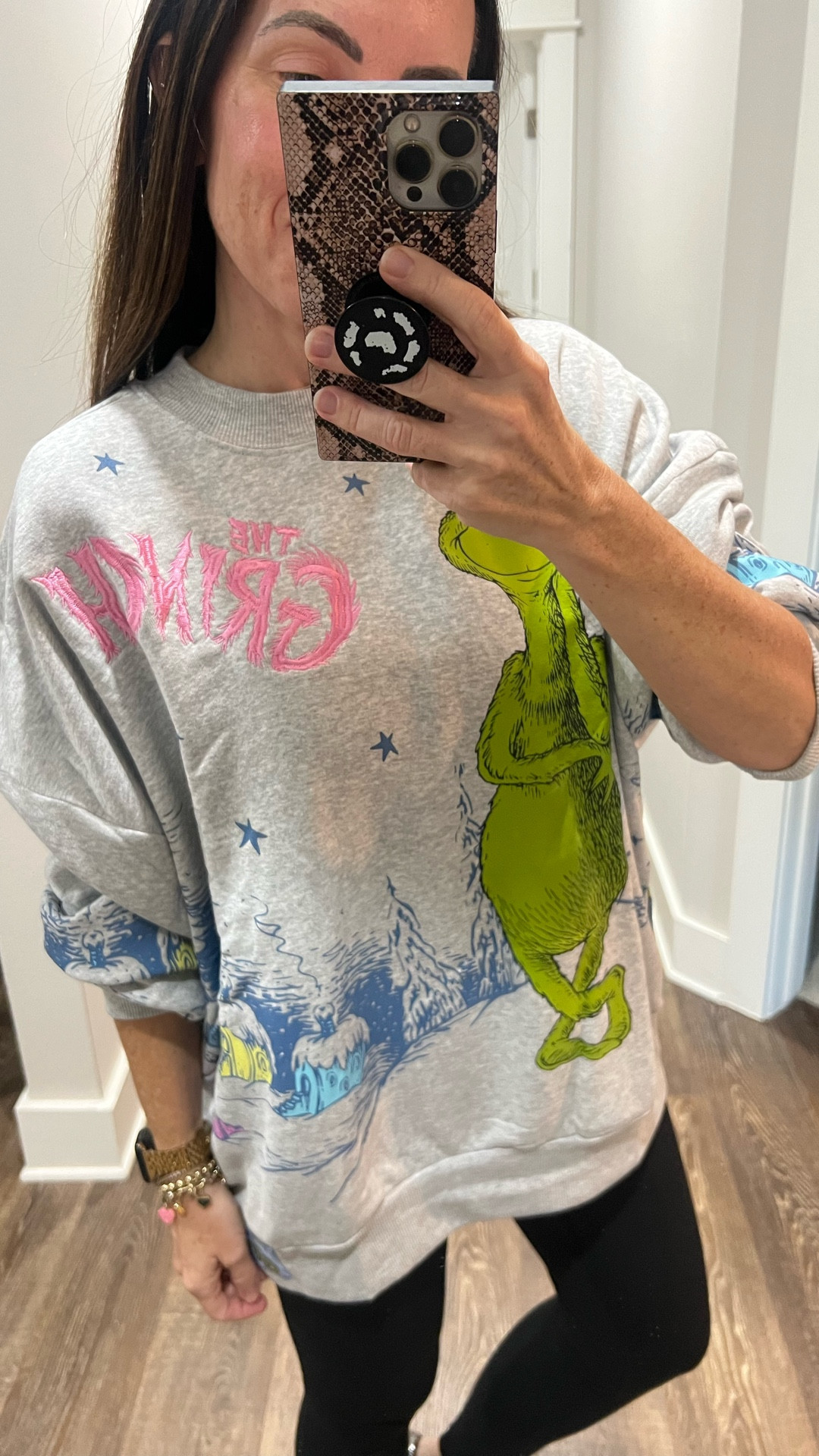 Grinch!  Love this set in all the sizes!  Wearing XL here  

#LTKHoliday #LTKGiftGuide #LTKFindsUnder50