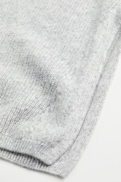 Puff-sleeved Rib-knit Dress | H&M (US + CA)