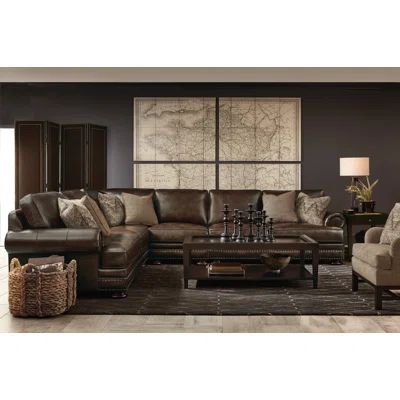 Foster Leather Modular Sectional | Wayfair North America