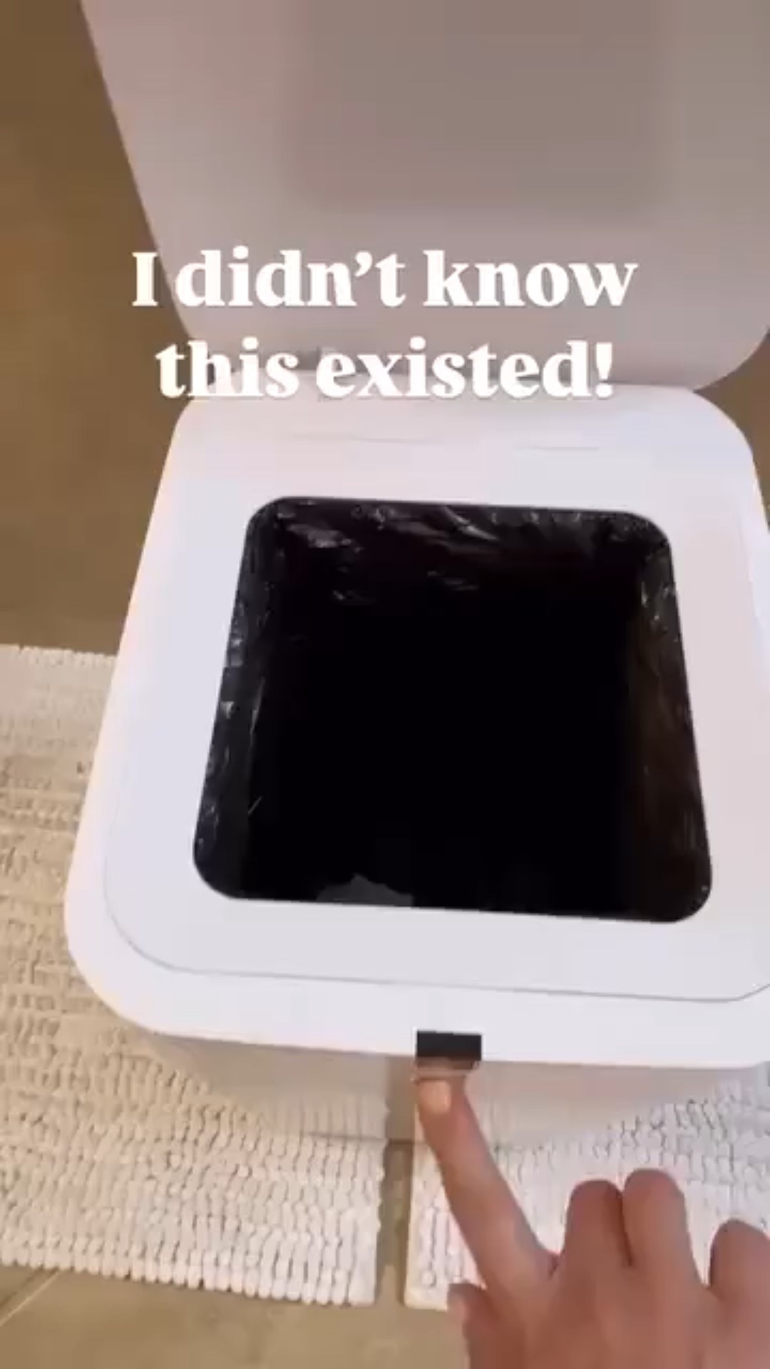 Y’all can’t change my mind this is the coolest trash can. The light seems silly but it’s the best! I love it at night 💖 the self sealing and bag refilling is FAB!⭐️ Grabbing another to keep in my office! 

#bathroomfinds #bathroom #trashcan #homegadgets #homedesign #homehacks #bathroomdecor #bathroomremodel #bathroominspiration
#liketkit #LTKGiftGuide #LTKHome #LTKHome 

#LTKHoliday #LTKdayinmylife #LTKmomlife