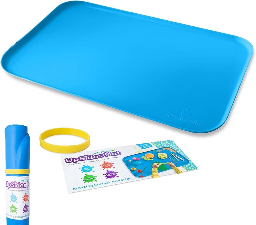 Just Messin' Silicone Art Mat for Crafts, Resin, Paint, Slime & Jewelry-making, Multipurpose Tabl... | Amazon (US)