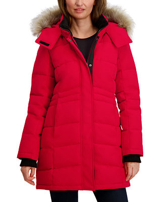 Nautica Women's Hooded Puffer Coat - Macy's | Macy's