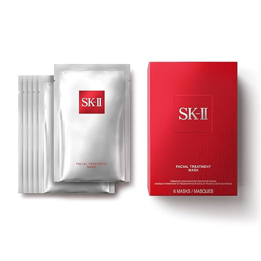 SK-II Facial Masks - Brightening Face Mask Sheets to Help Improve Tone, Texture & Radiance - Anti... | Amazon (US)
