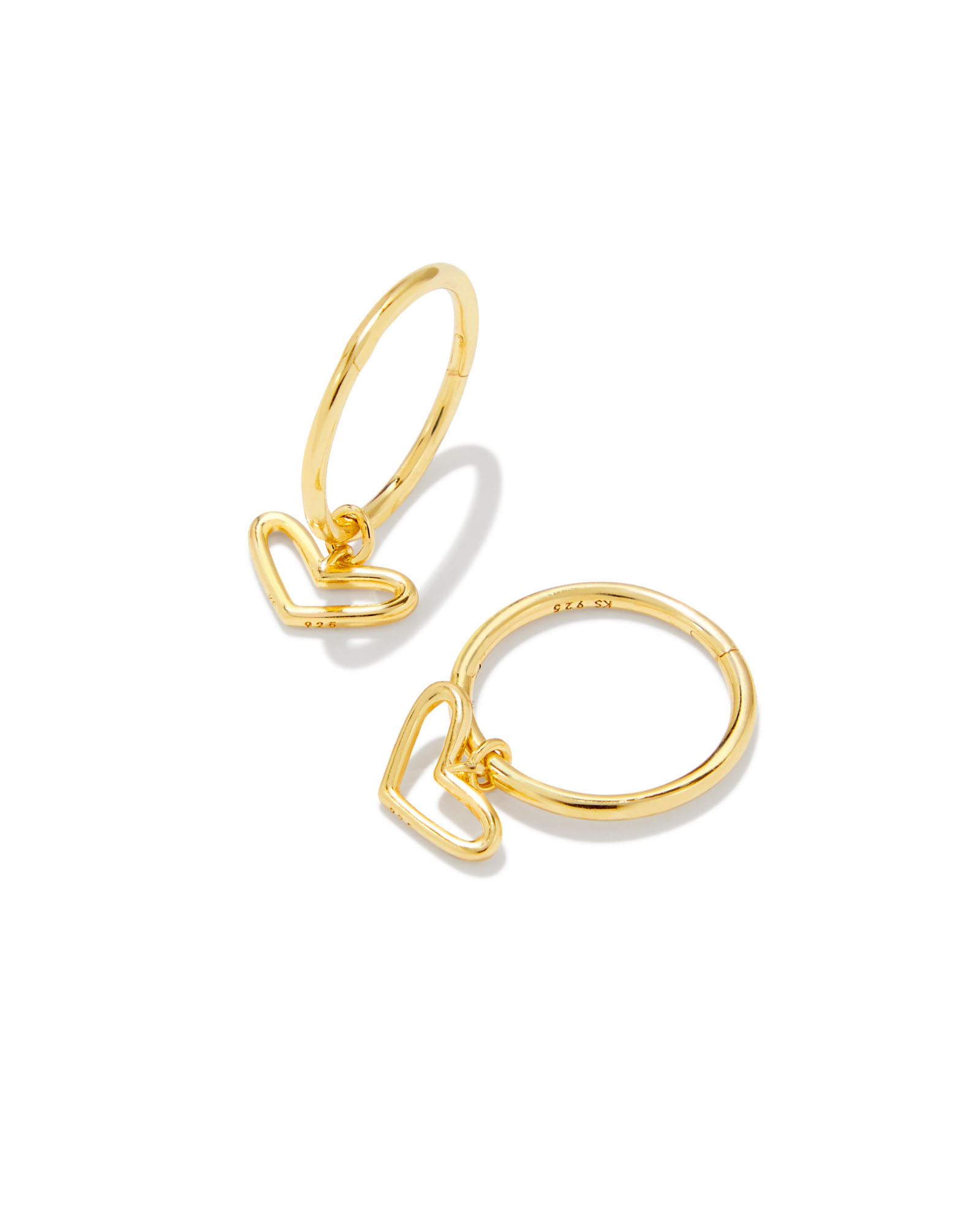 Kynlee Huggie Earrings in 18k Gold Vermeil | Kendra Scott