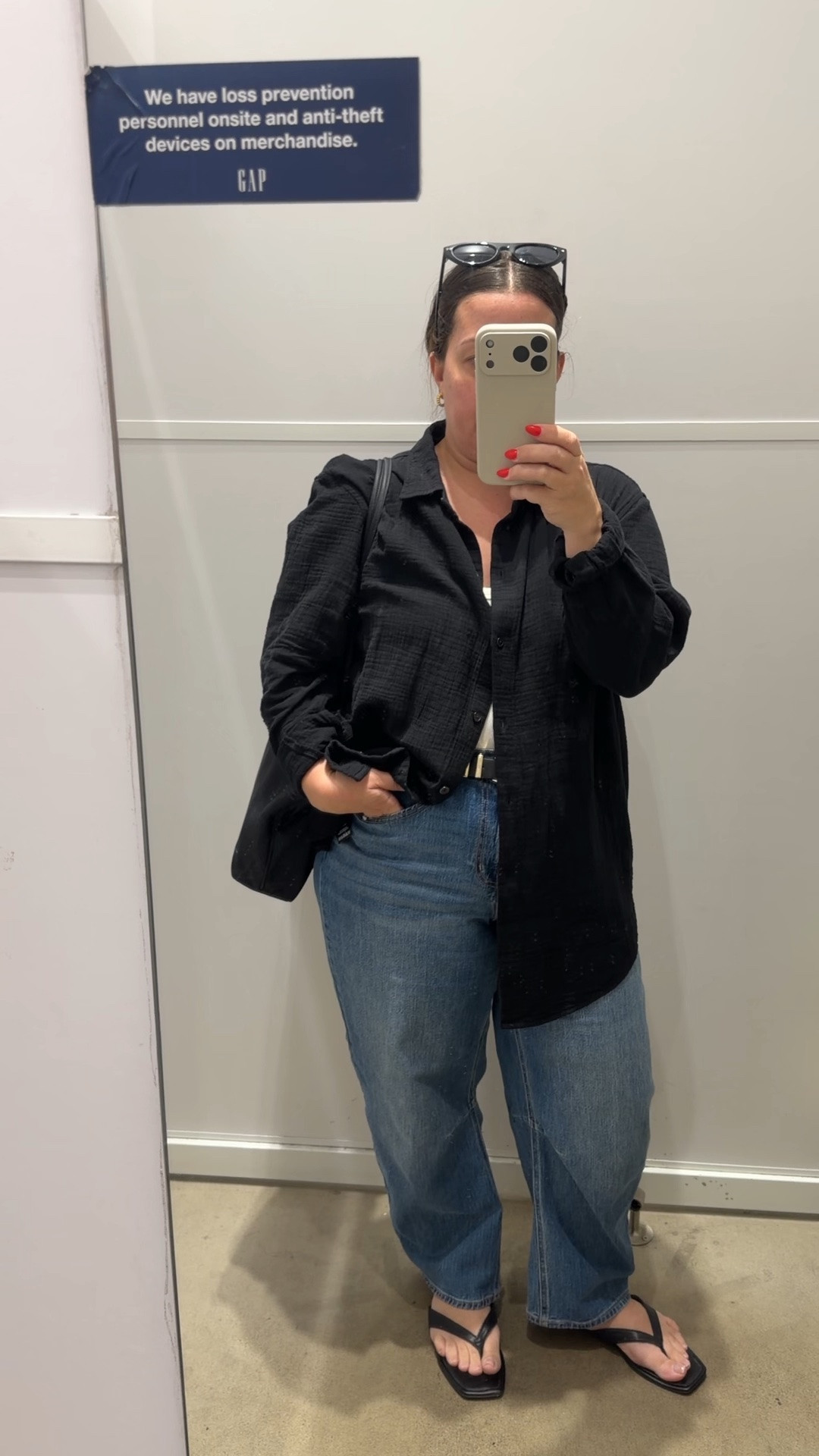 Quick mom-on-the-go OOTD 🤍

Featuring the @Aritzia sail shirt I reach for on repeat. One of those pieces that somehow works with everything and gets worn multiple times a week all summer long.

Easy, effortless, and proof that you don’t need a closet full of clothes—you just need a few really good staples.

Linked in LTK ✨

size m in sail shirt
size m in homestretch tank
size 10 in jeans

#OOTD #MomStyle #AritziaStyle #PetiteMidsize #MomOnTheGo #SummerStyle #CanadianCreator #EverydayOutfit #AritziaSale #WearYourClothes

#LTKcanada #LTKbeauty #LTKpetite
