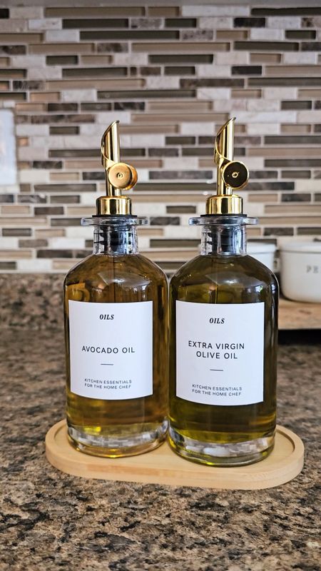 Adding these aesthetic oil dispensers to my kitchen 

#LTKVideo #LTKsalealert #LTKhome