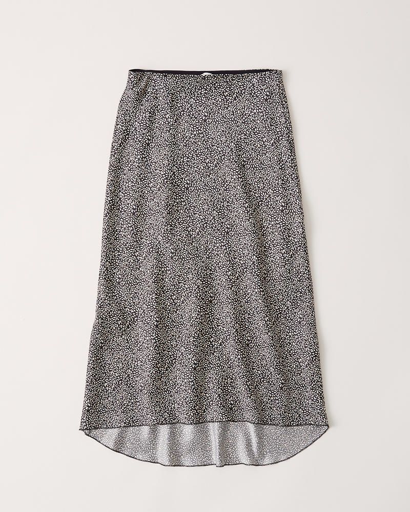 High-Low Midi Skirt | Abercrombie & Fitch US & UK
