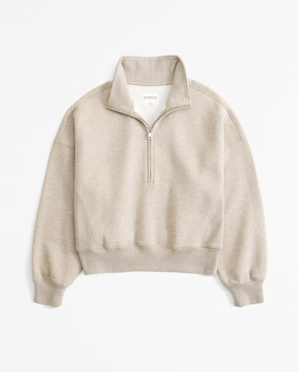 Essential Sunday Half-Zip | Abercrombie & Fitch (US)