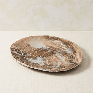 Petrified Wood Tray, Large | West Elm (US)