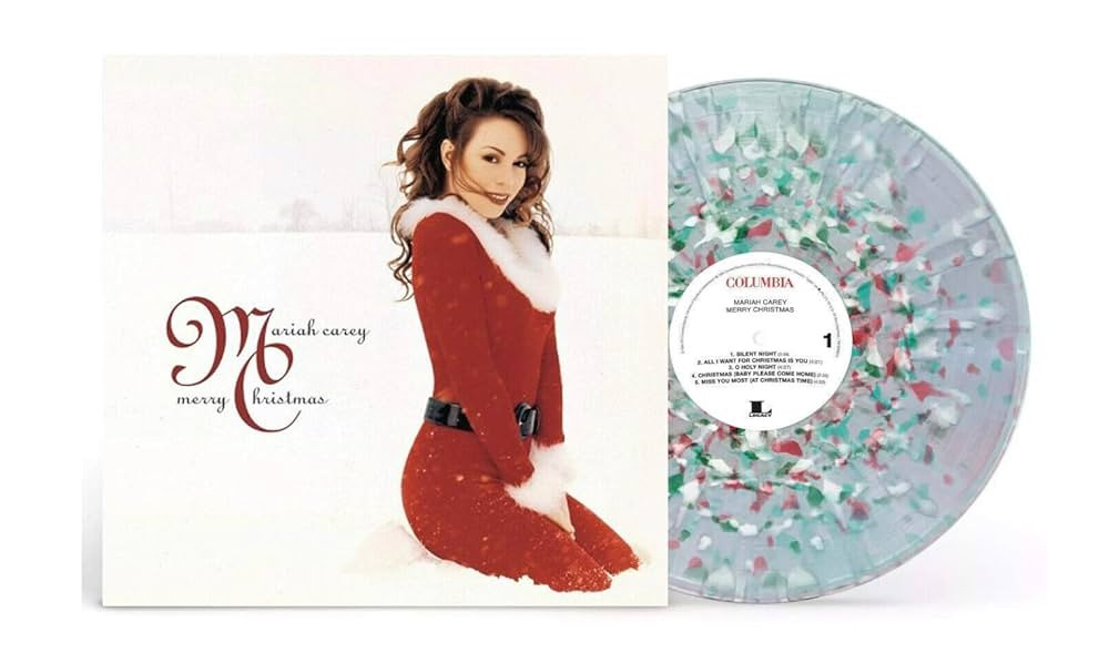 Merry Christmas Limited Red/White/Green Clear Splatter Edition | Amazon (US)