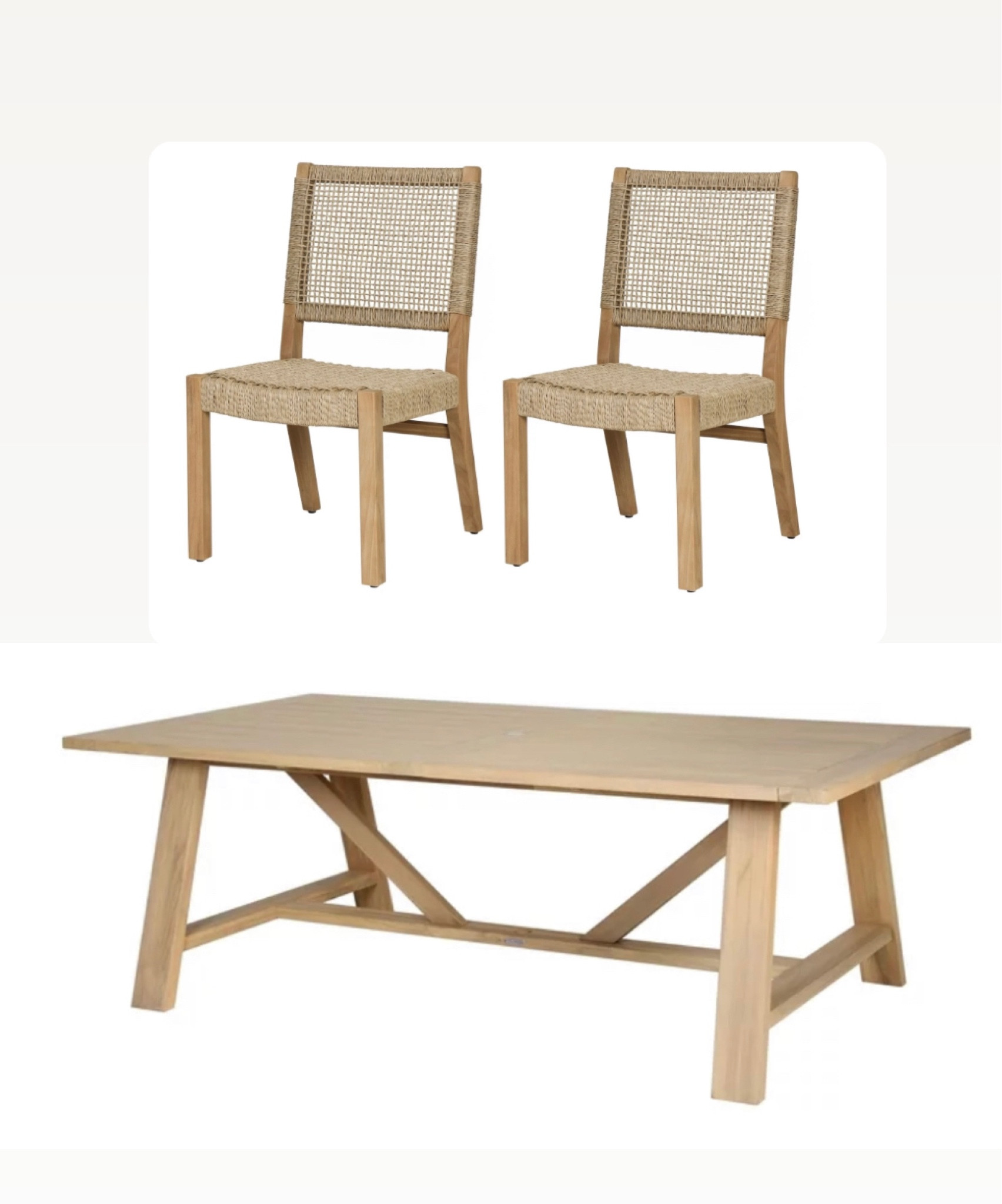 Major sale! Patio furniture teak furniture 
Sale!

#LTKFind #LTKSeasonal #LTKSale