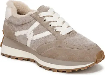 Veronica Beard Valentina Genuine Shearling Lined Sneaker (Women) | Nordstrom | Nordstrom