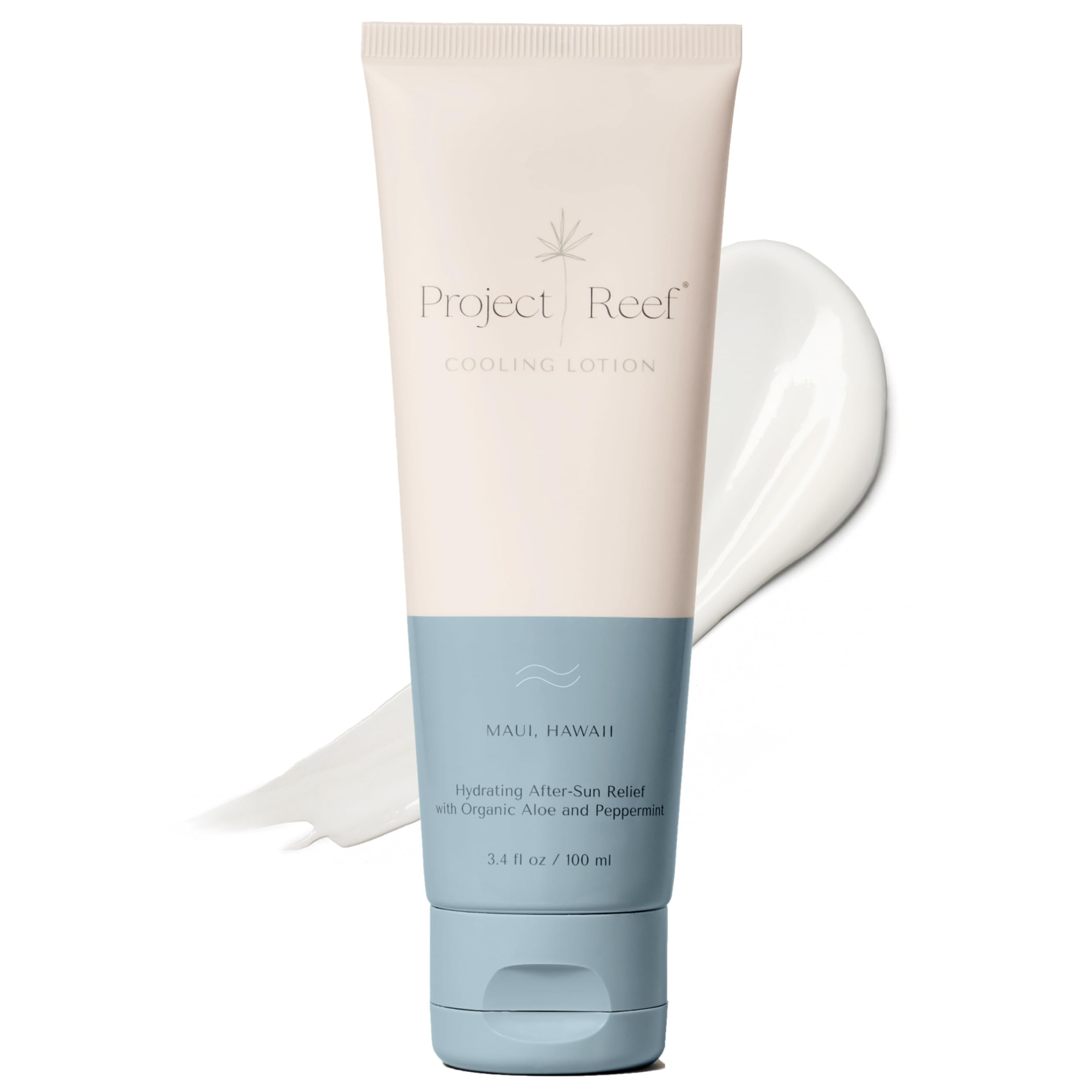 After Sun Cooling Lotion w/Organic Aloe Vera, Peppermint, Shea Butter, Vitamin E - Natural Vegan ... | Amazon (US)