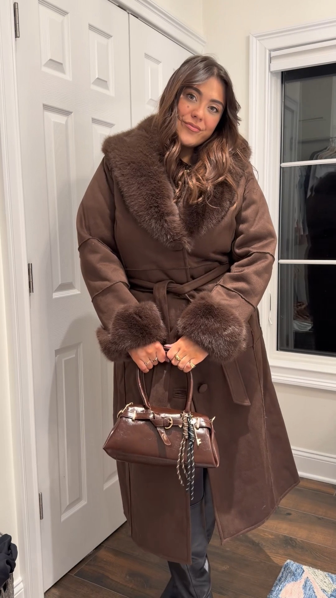 The perfect chocolate brown bag 🤎
The Vienna Bag from Urban Expressions is timeless, structured, and so easy to style — especially with cozy outerwear from @QVC 

Shop this bag and explore more Urban Expressions styles on my LTK ✨
#ad #UrbanExpressions #UEXME #liketkit
#LTKGiftGuide

#LTKWorkwear #LTKSaleAlert