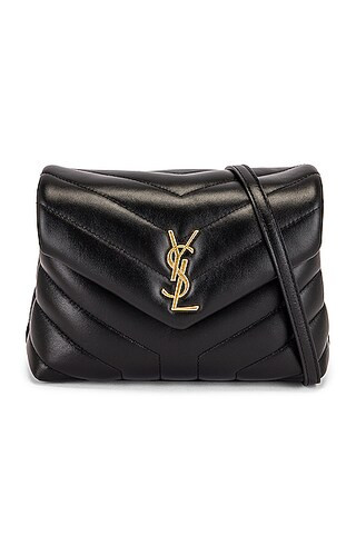 Saint Laurent Toy Loulou Bag in Nero | FWRD | FWRD 
