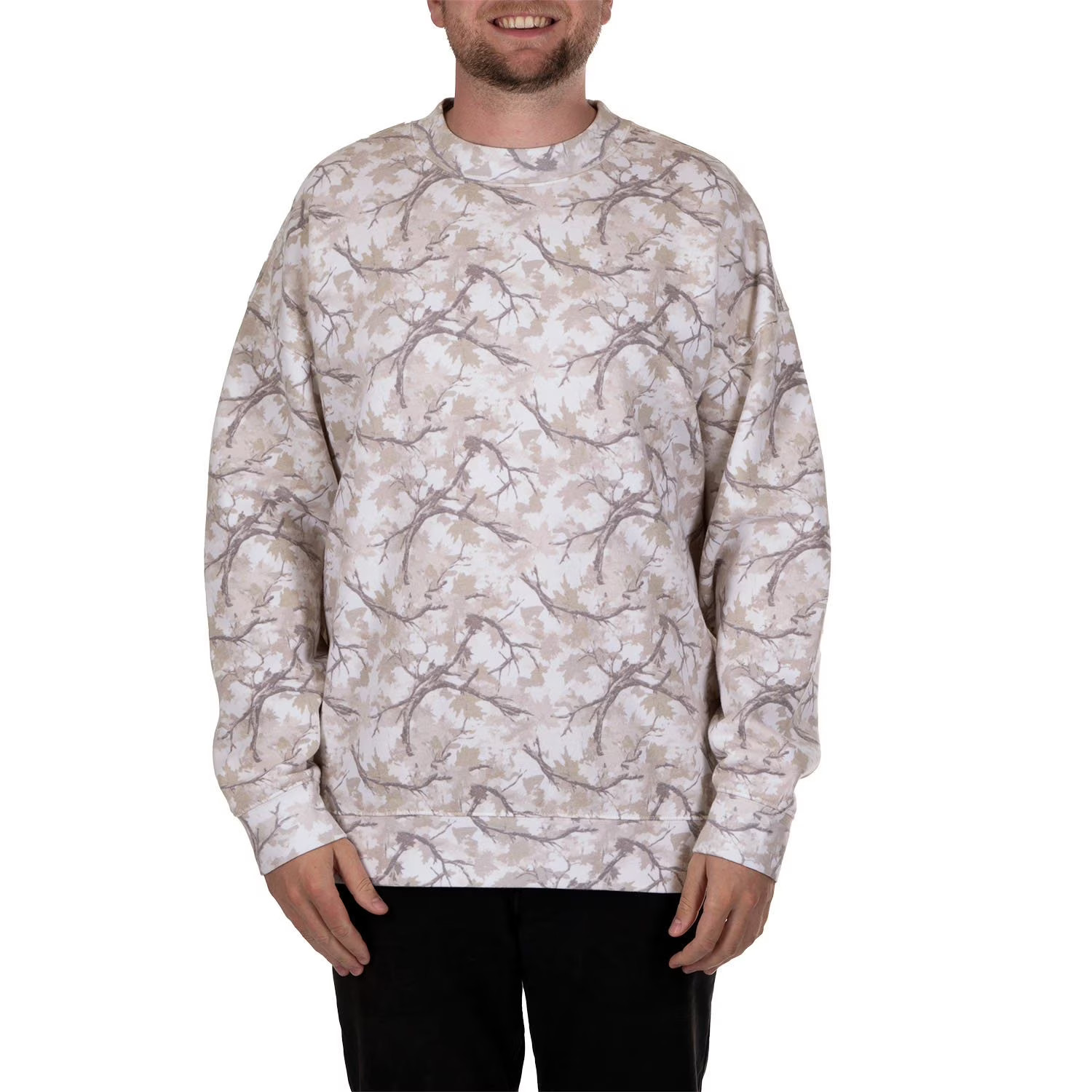 State of Mine Men's Camo Crewneck Fleece Sweatshirt | Sam's Club