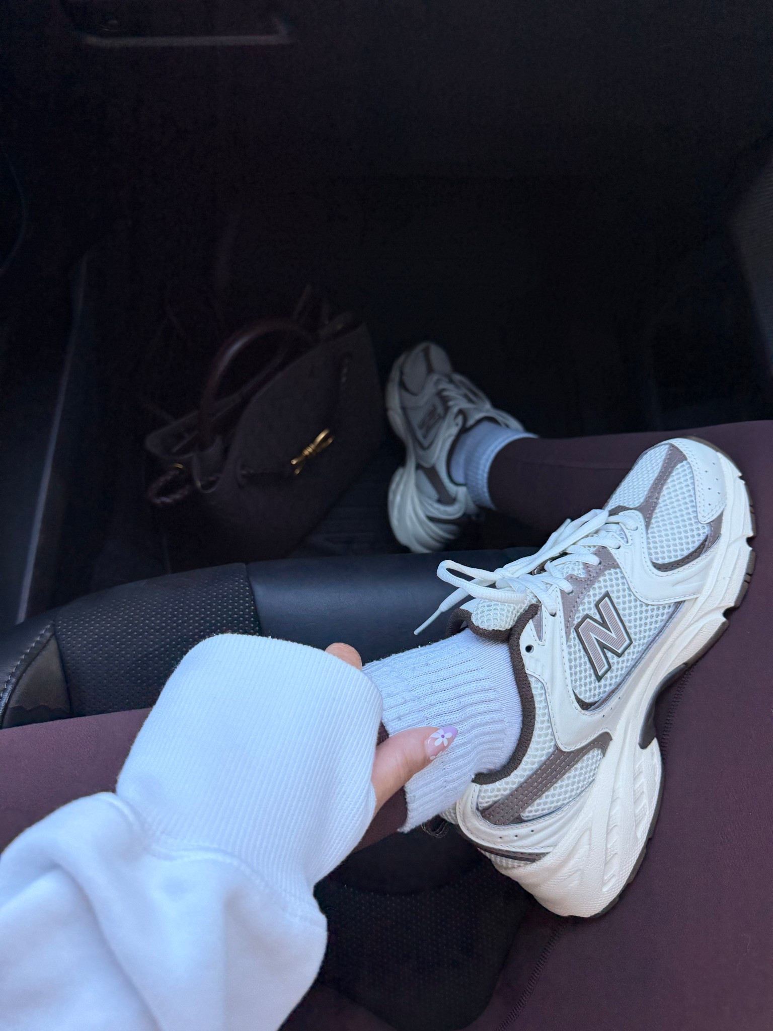 Obsessed with the brown & neutral new Balance 530’s! Size down 1/2 size 

#LTKfitnessgoals #LTKdayinmylife #LTKmomlife