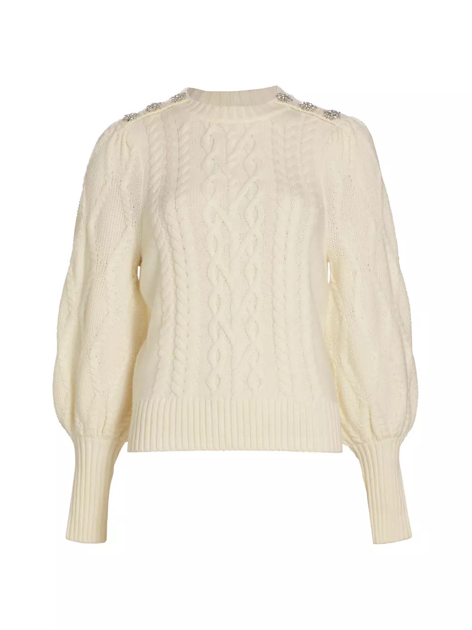 Rylan Wool Cable-Knit Sweater | Saks Fifth Avenue