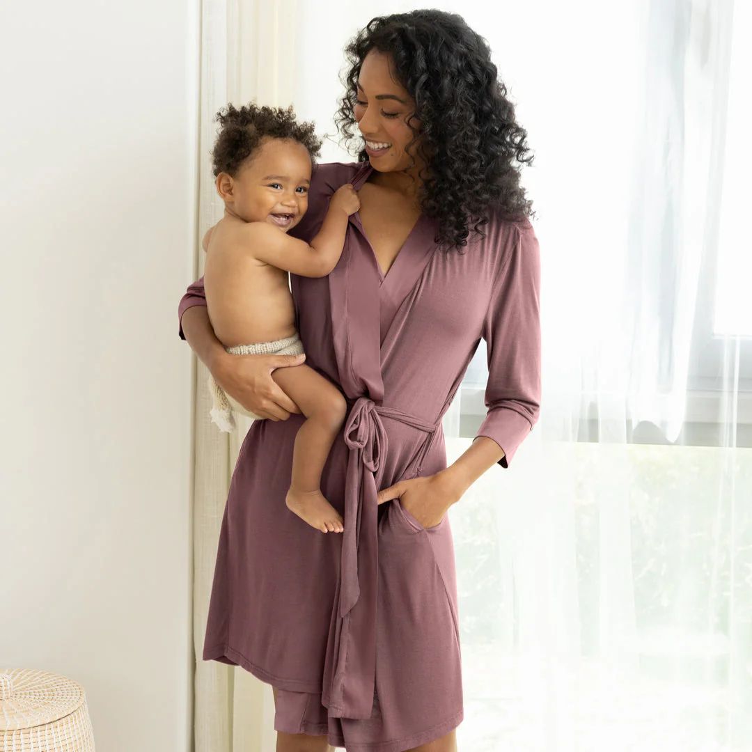 Emmaline Nursing, Maternity and Postpartum Recovery Robe | Kindred Bravely