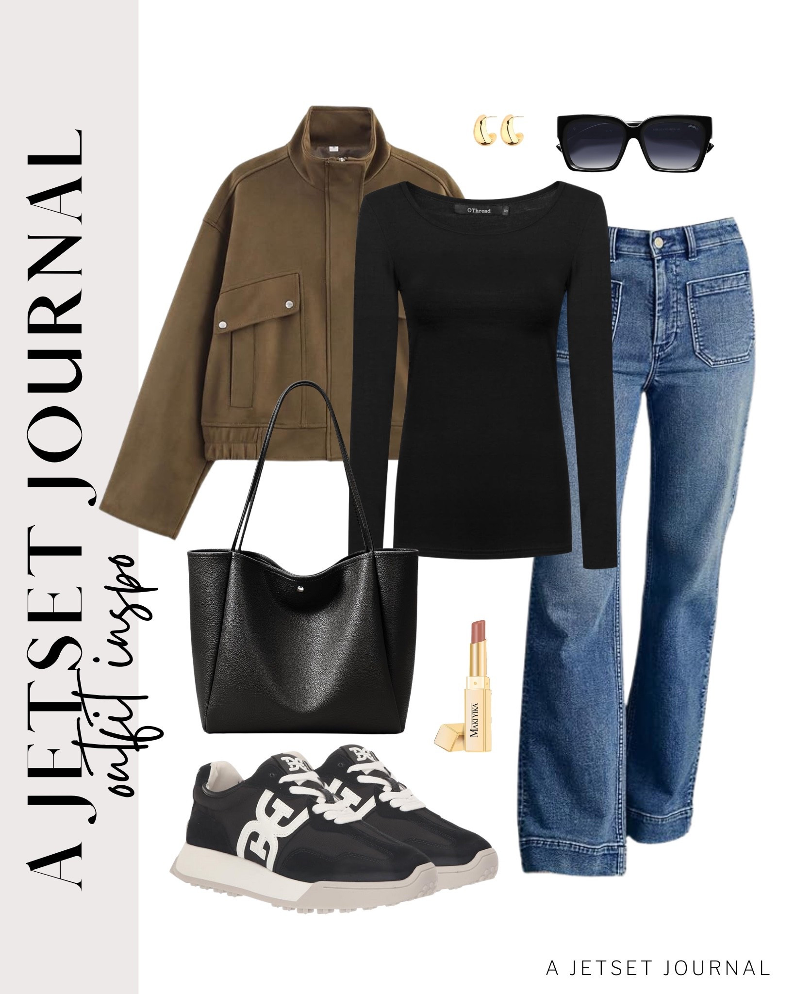 Add a jacket on top of this easy outfit for an instant go to look!
suede bomber jacket, hobo bag, trendy square sunglasses, trendy look, viral products, casual outfit idea, how to style, ways to style, amazon fashion, affordable style, shoe inspo, fall outfit, fall style

#LTKFindsUnder50 #LTKU #LTKSeasonal
