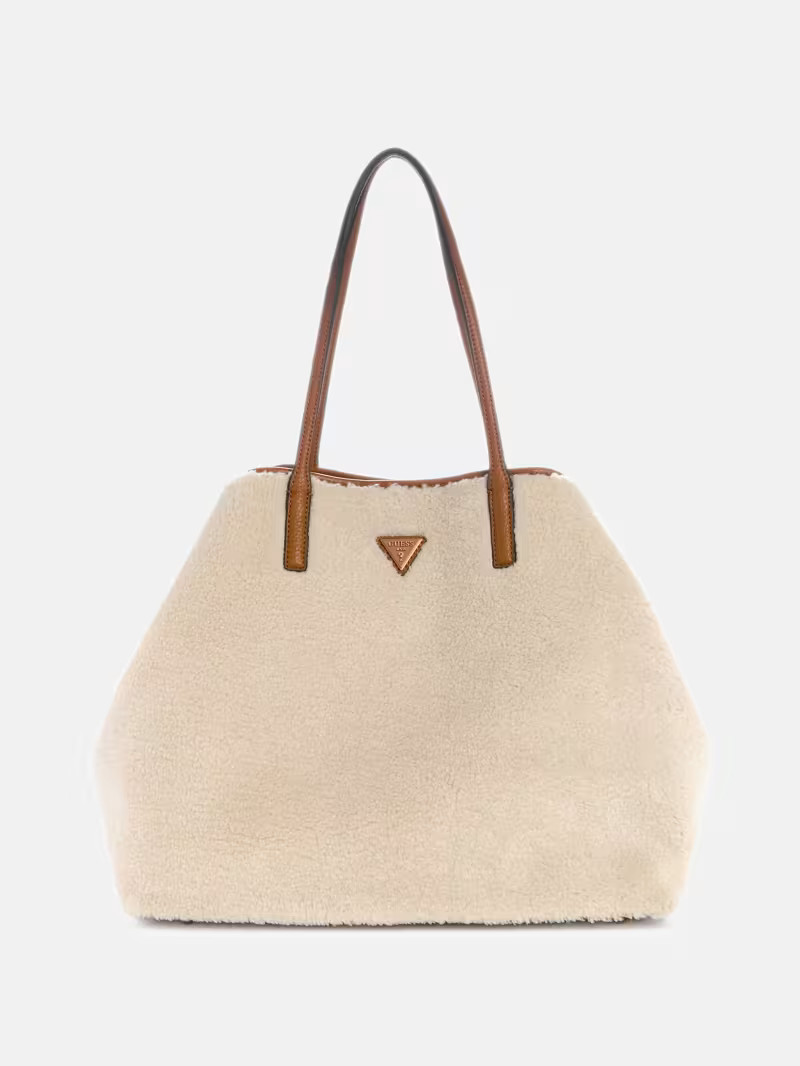 Victtoria Shearling Large Tote Set | Guess US | Guess (US)