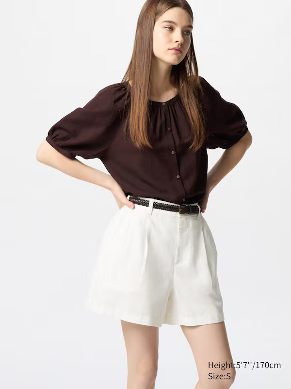 Linen Cotton Shorts | UNIQLO (UK)