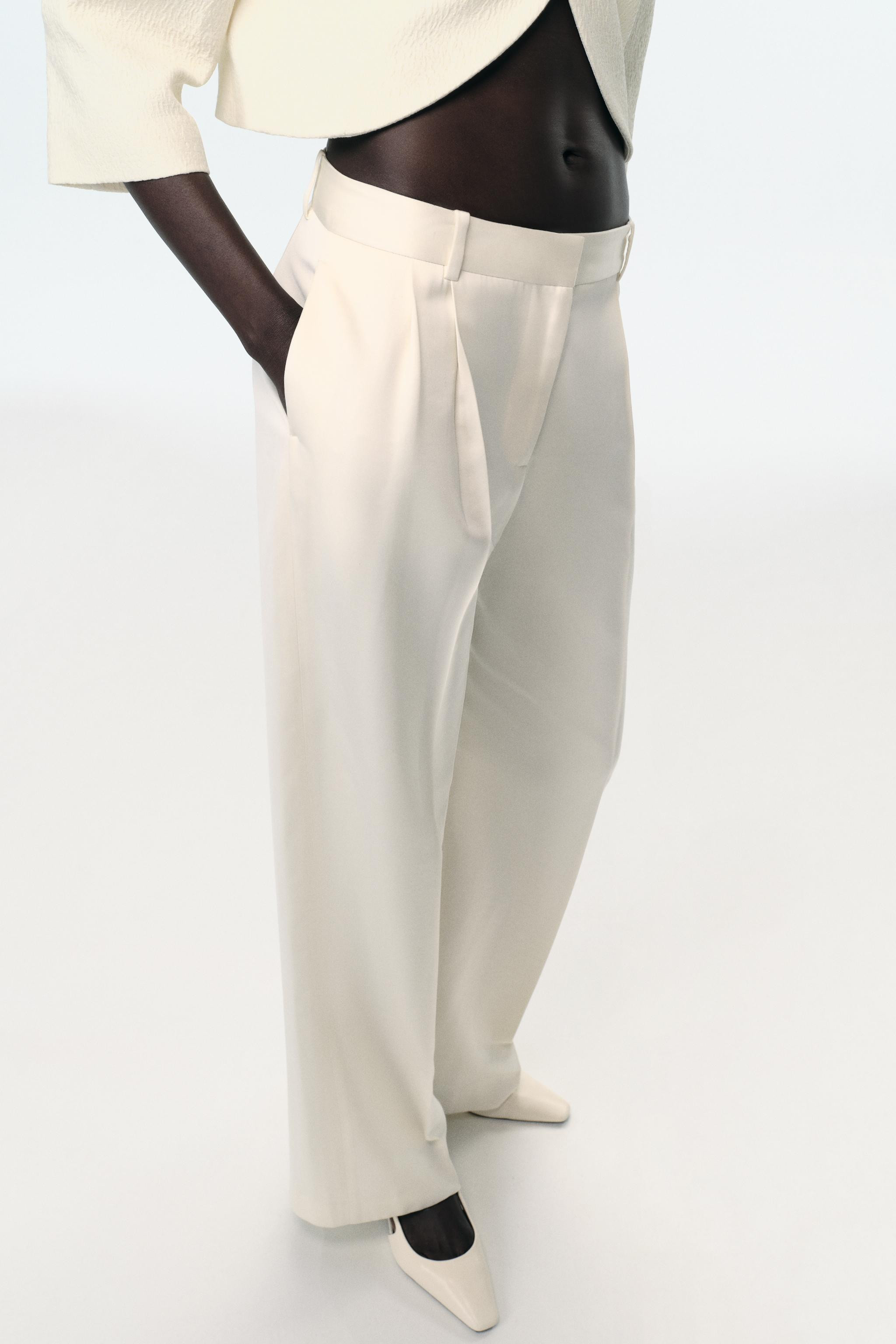 STRAIGHT TROUSERS WITH DARTS | Zara UK