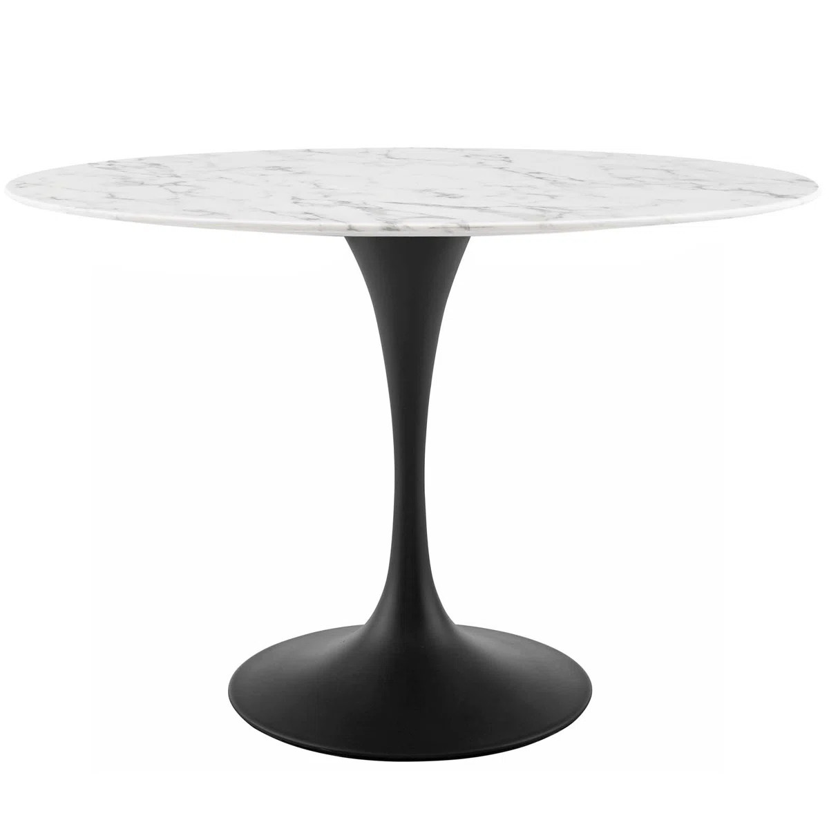 Lippa Oval Artificial Marble Dining Table | Wayfair North America