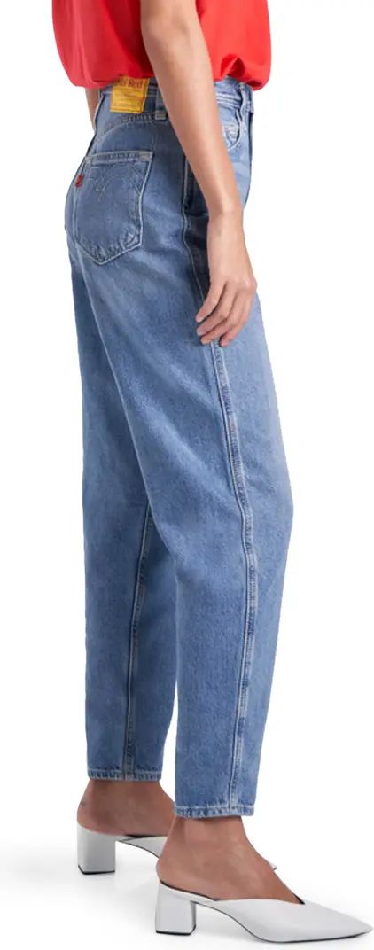 Red Label High Waist Loose Taper Ankle Jeans | Nordstrom