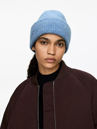 Alpaca-Wool Blend Beanie | Arket UK