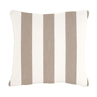 Canopy Stripe Sunbrella Outdoor Pillow | Ballard Designs, Inc.