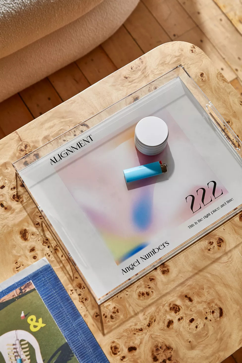 Mambo Art Studio Angel Numbers Tray | Urban Outfitters (US and RoW)