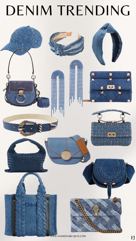 Loving these denim accessories and bags for my summer outfits 

#LTKstyletip #LTKitbag #LTKover40