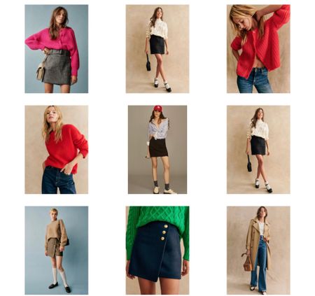 Fall Wish List - Must have items for Fall 2023. Mini skirt, ankle socks, red sweater, trench coat by Sezane and JCrew. 

#LTKfindsunder100 #LTKGiftGuide
