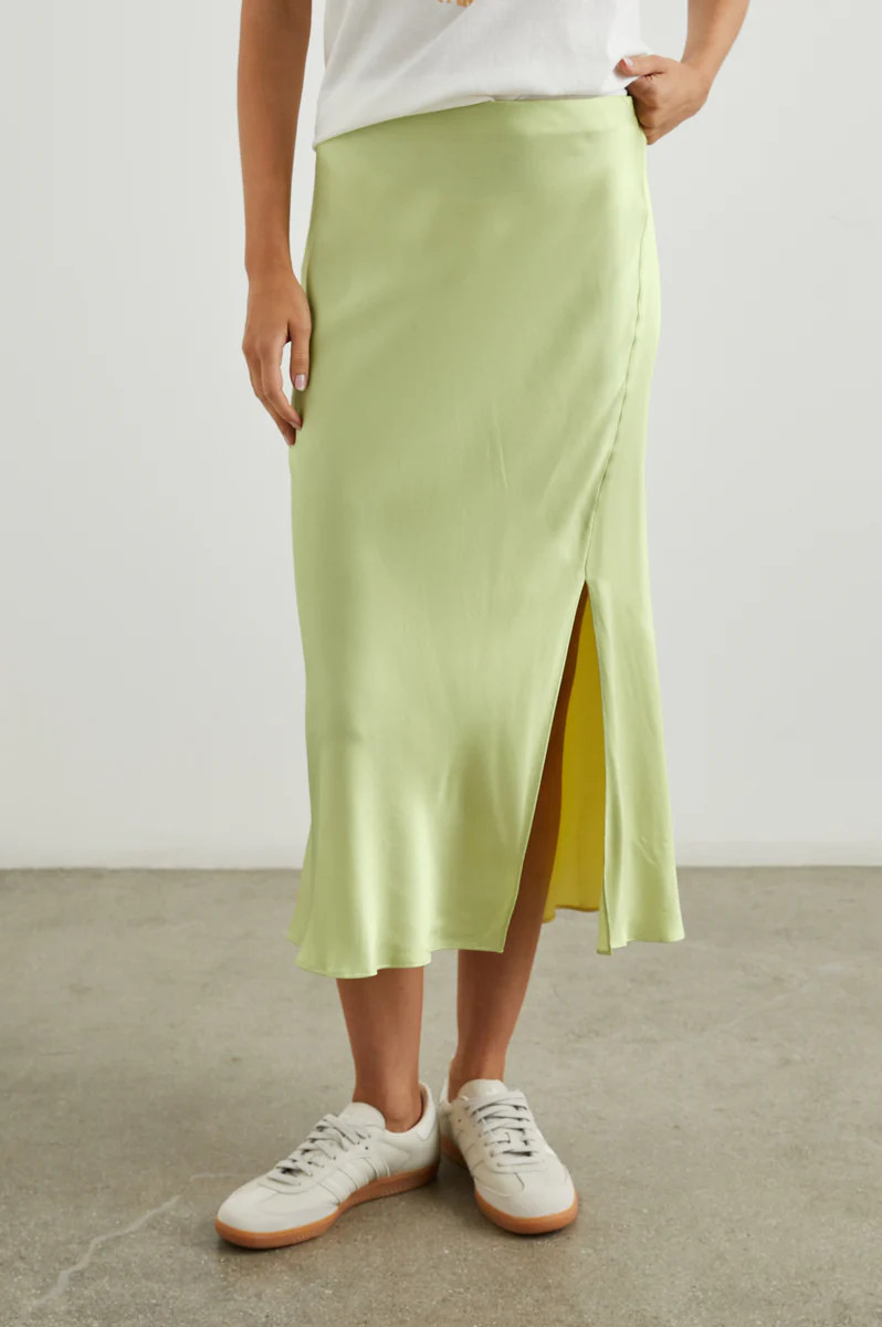 MAYA SKIRT - PISTACHIO | Rails
