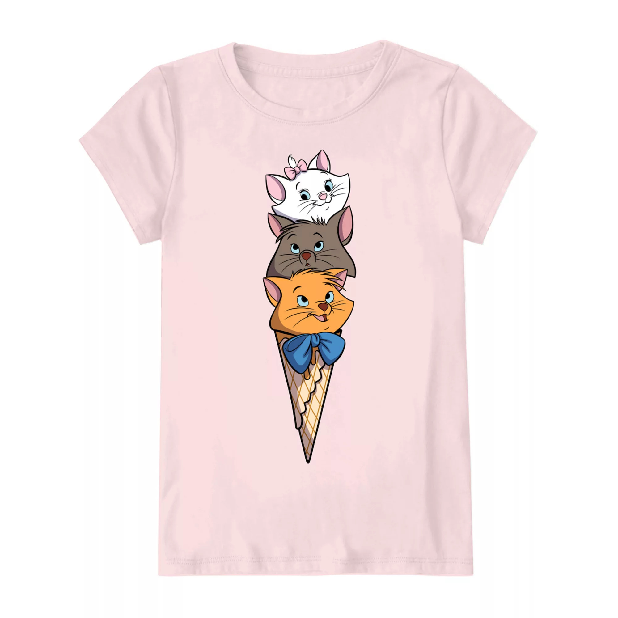 Girls 7-16 Disney's The Aristocats Ice Cream Cone Short Sleeve Graphic Tee | Kohl's
