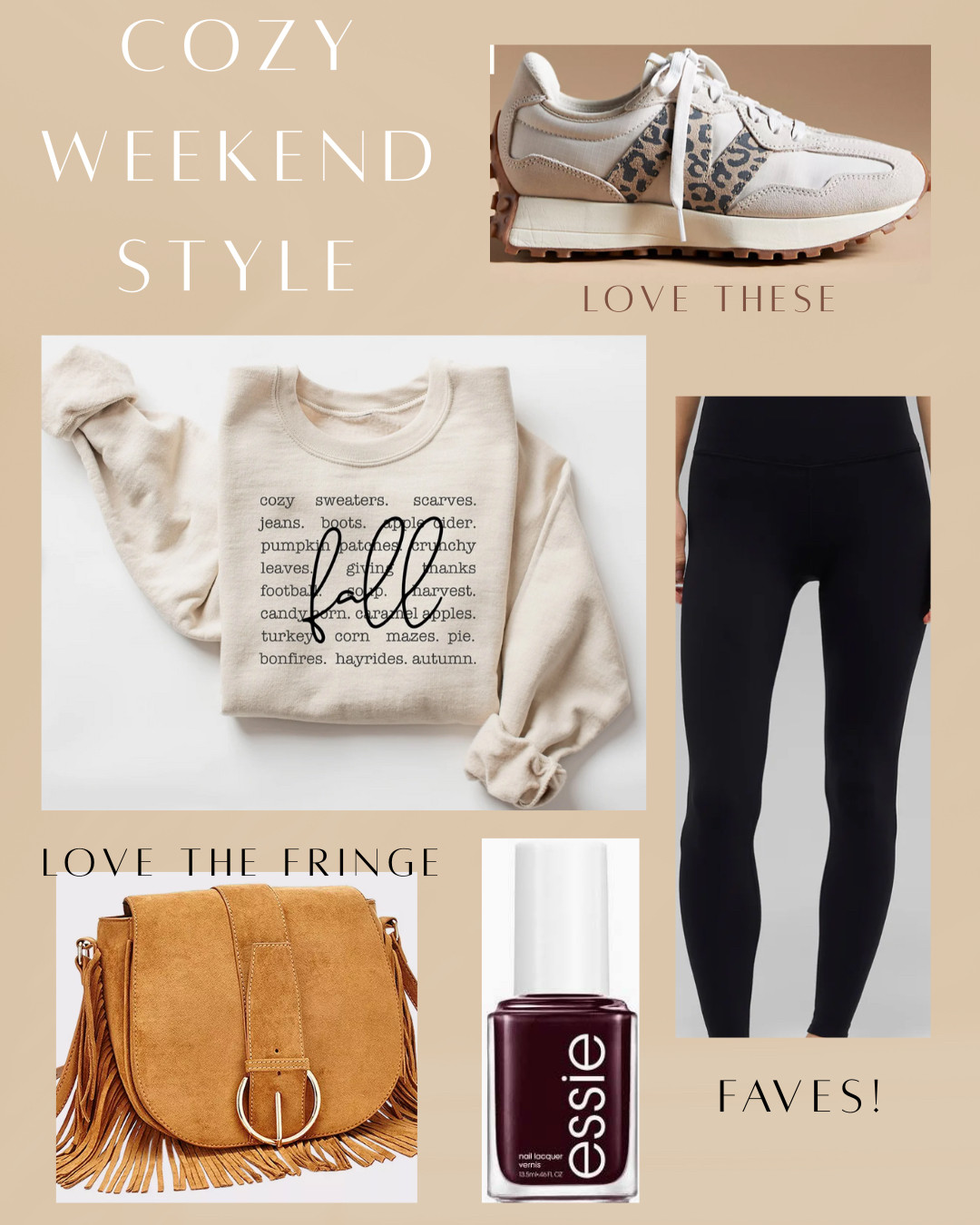 Such a fun & cozy fall look. Loving the leopard on those sneakers.  

 

#LTKFindsUnder50 #LTKStyleTip #LTKShoeCrush