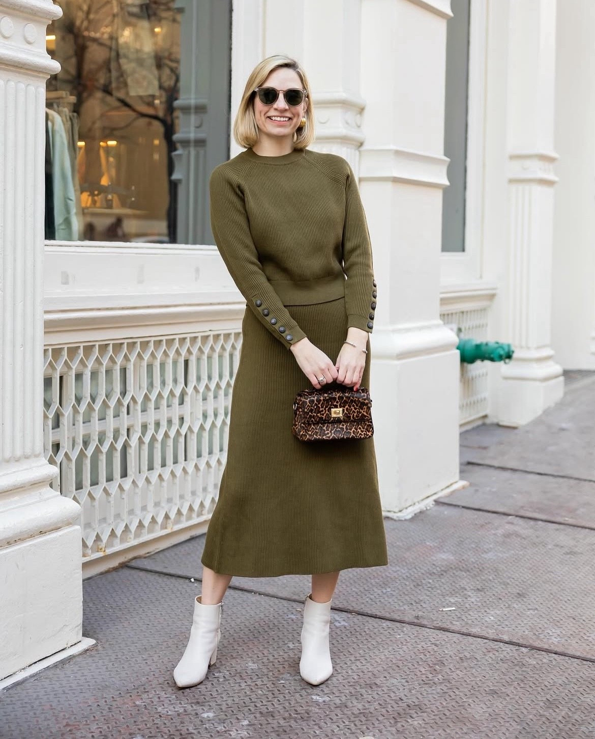 Holiday outfit. Christmas outfit. Matching knit set  

#LTKSeasonal #LTKootd #LTKHoliday