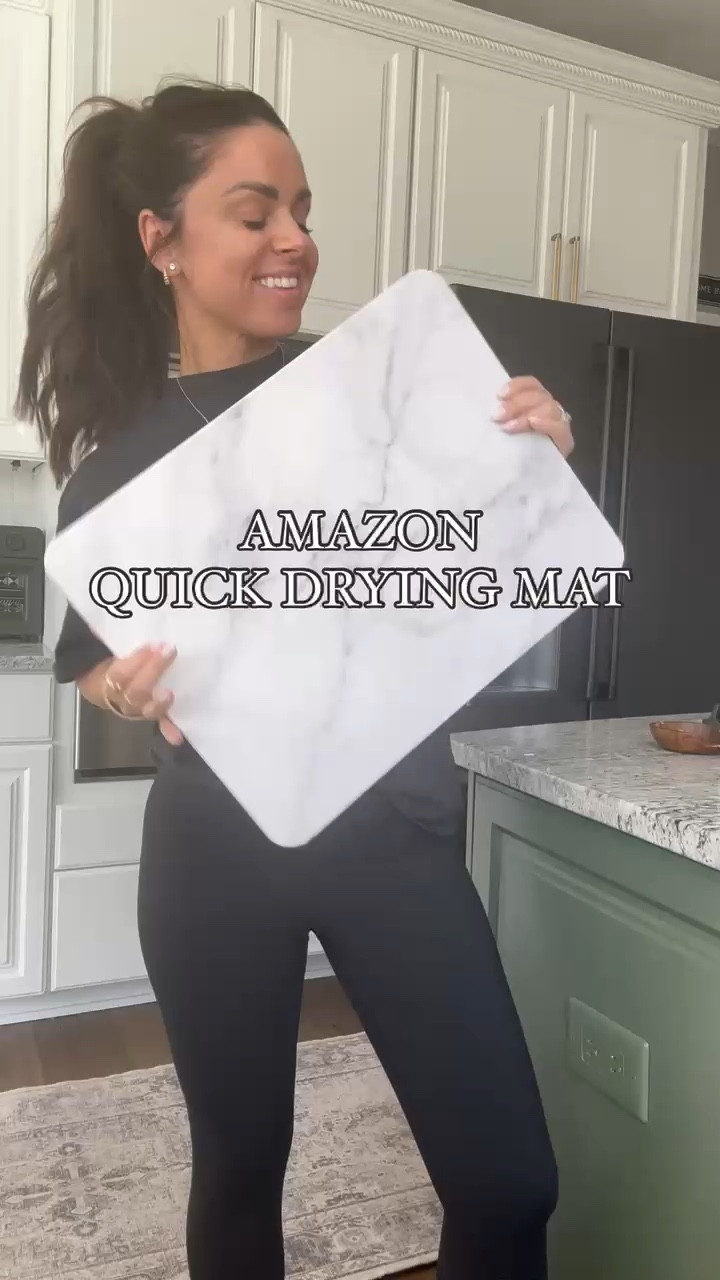 AMAZON KITCHEN FIND! 

Quick drying mat 
Kitchen 
Home 
Home finds 
Spring 

#LTKhome #LTKfindsunder100 #LTKfindsunder50