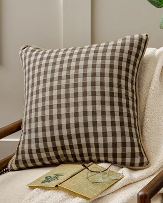 Gingham Large Pillow | Magnolia
