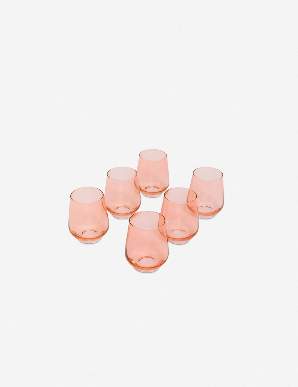 Estelle Stemless Wine Glass, (Set of 6) | Lulu and Georgia 
