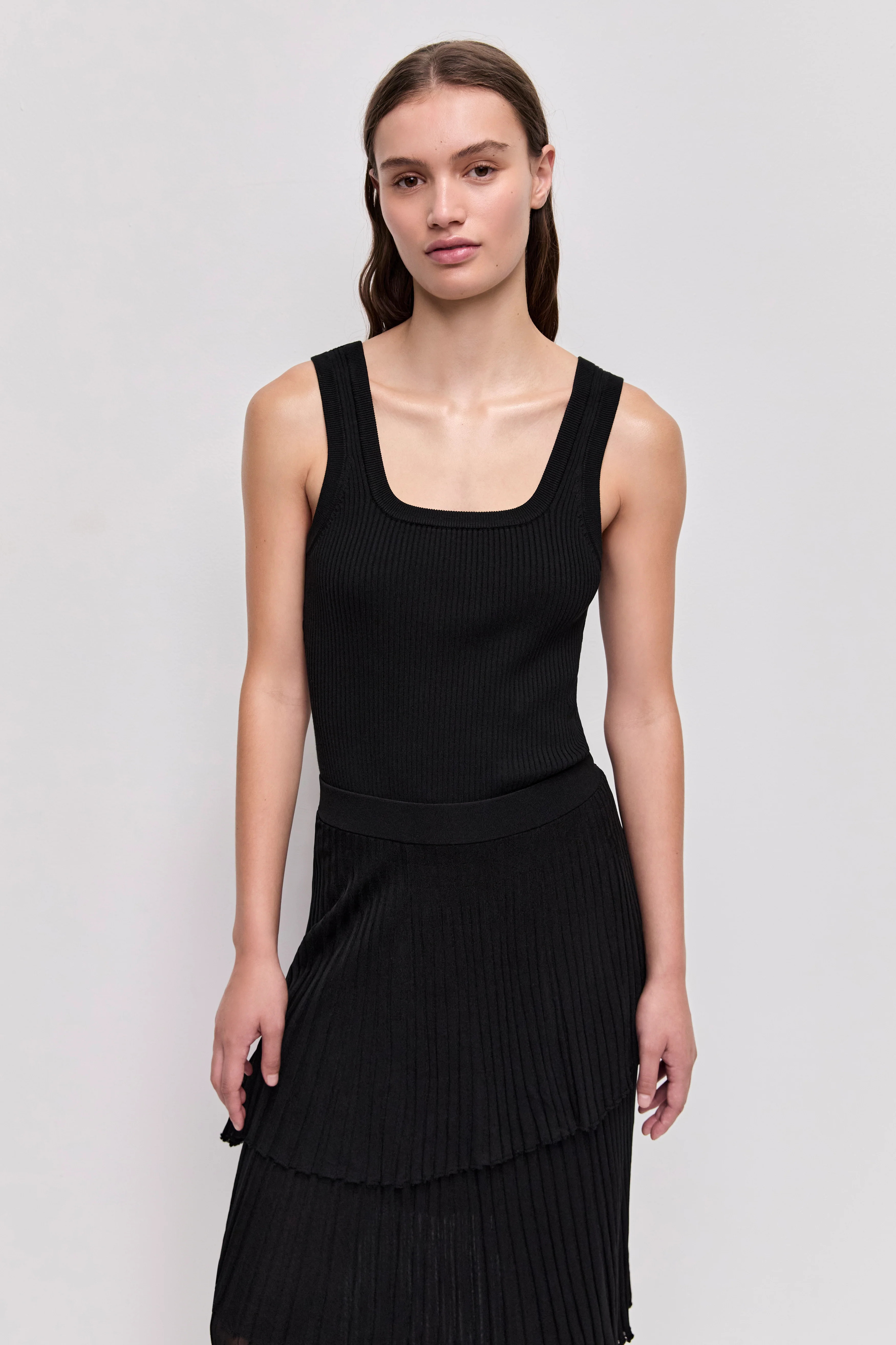 Carmine Knit Midi Skirt | aje. (Australia and New Zealand)