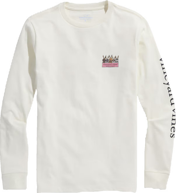 Boys' Reindeer Pups Logo Box Long-Sleeve Tee | vineyard vines