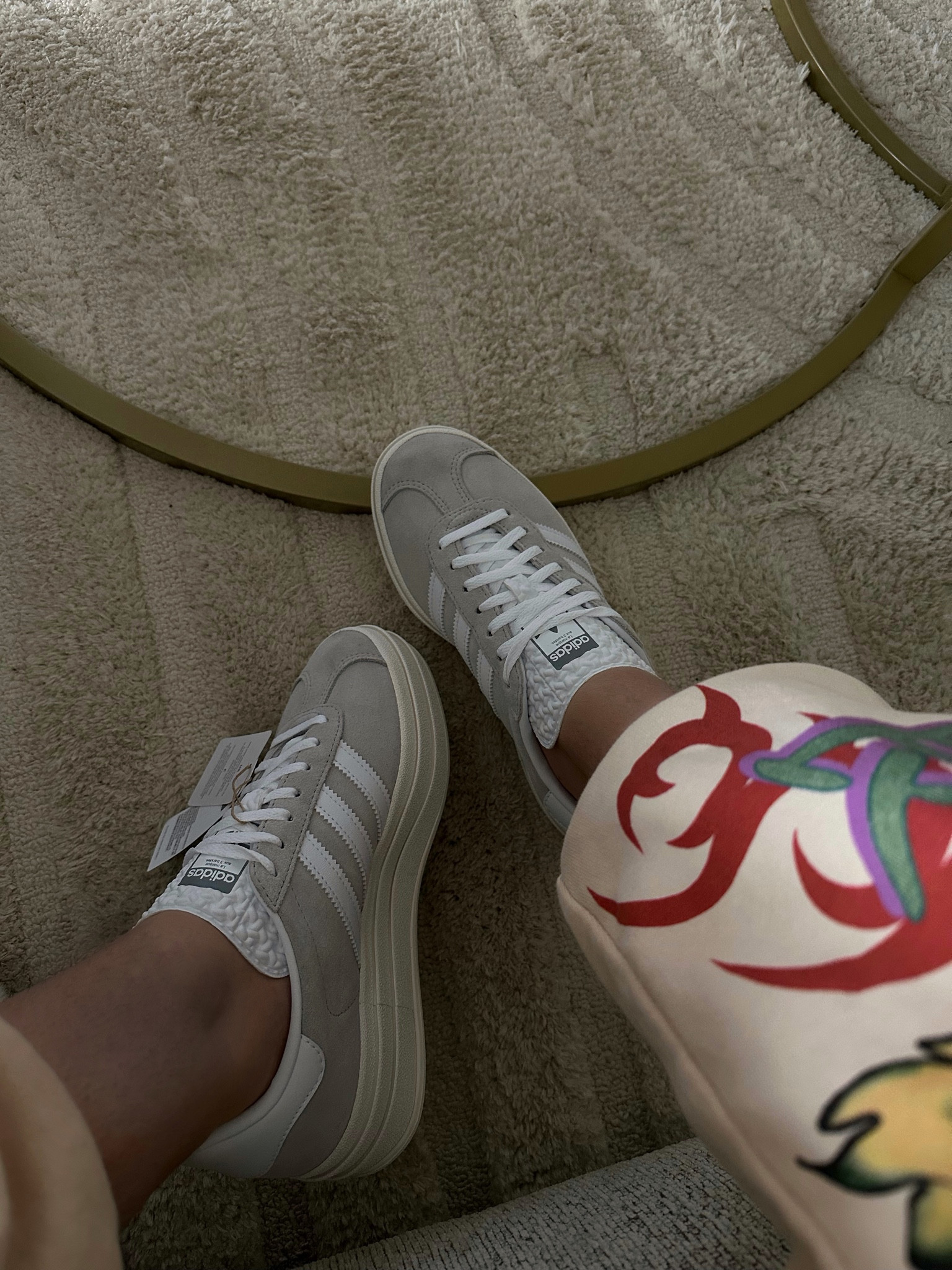 My New Adidas Gazelle Bold sneakers. So comfy and stylish. 

#LTKshoecrush #LTKstyletip #LTKfit