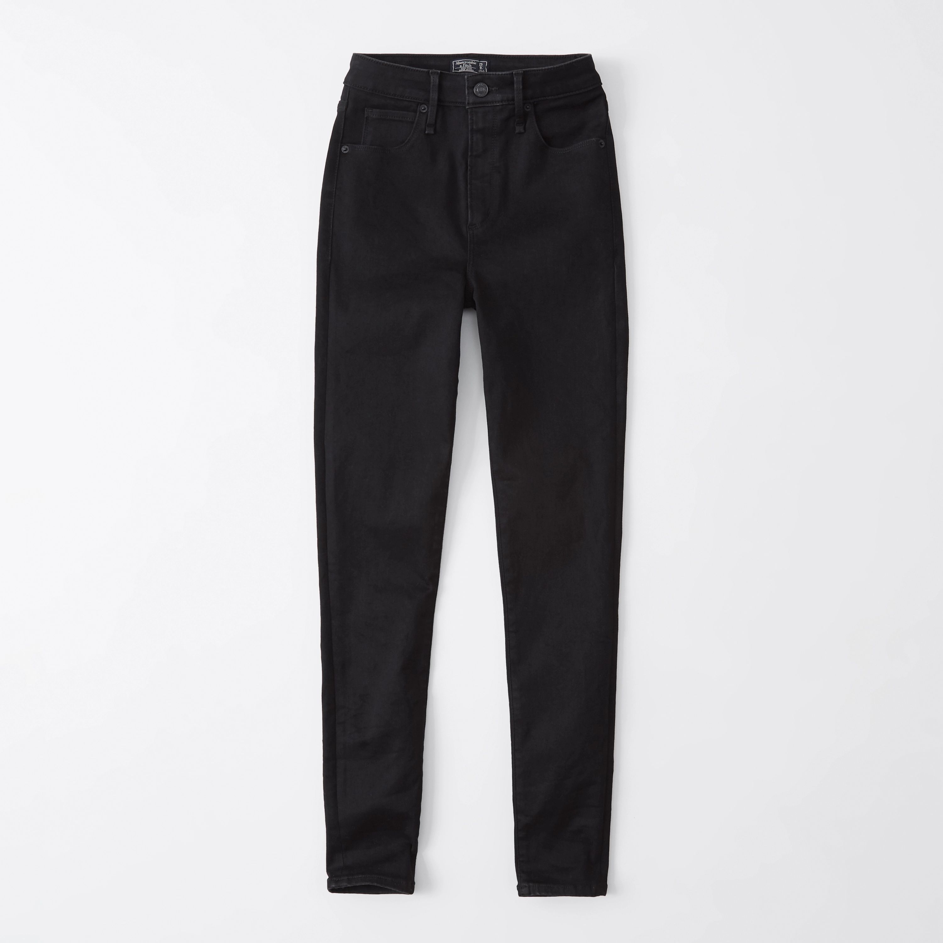 Curve Love High Rise Super Skinny Jeans | Abercrombie & Fitch (US)