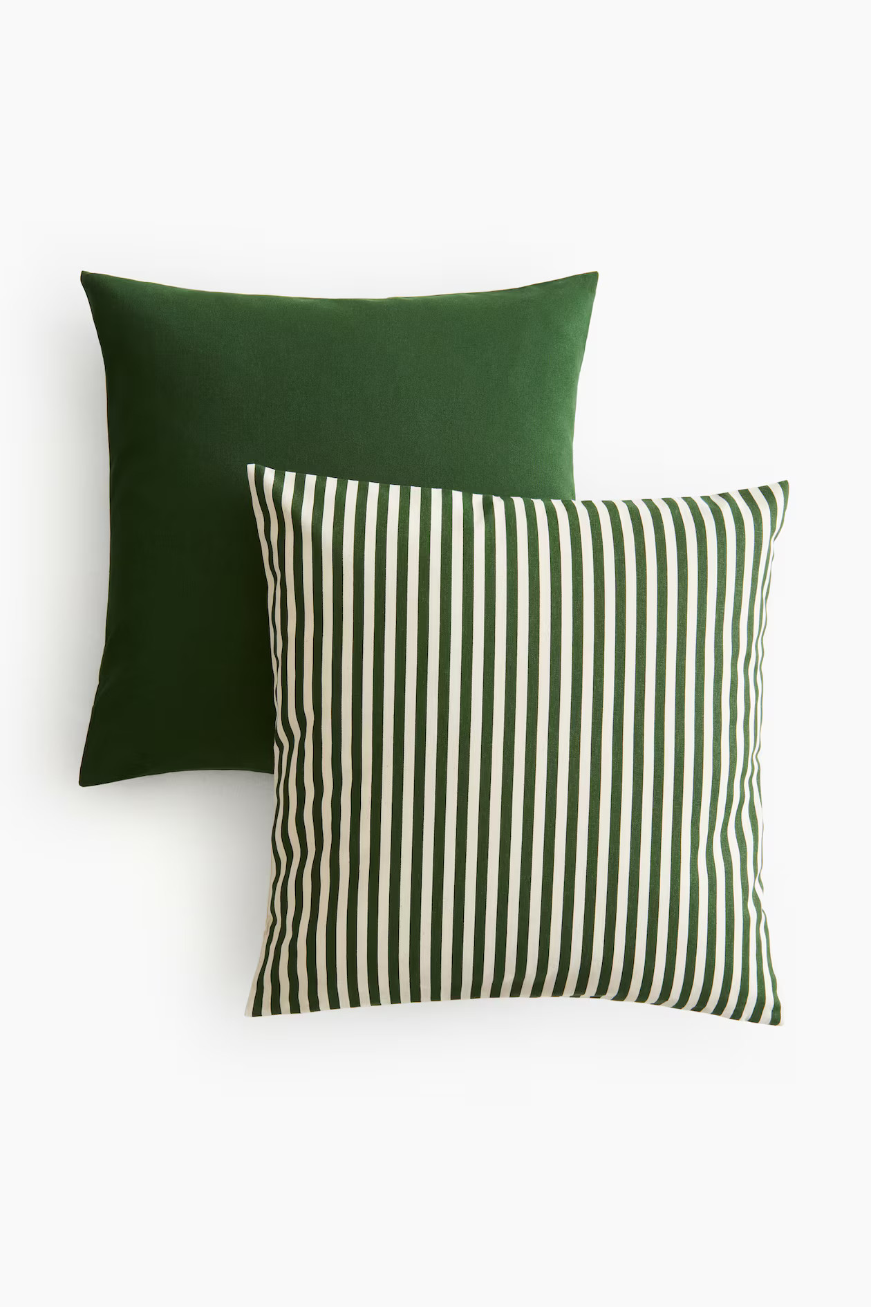 2-Pack Coordinated Cushion Covers | H&M (US + CA)