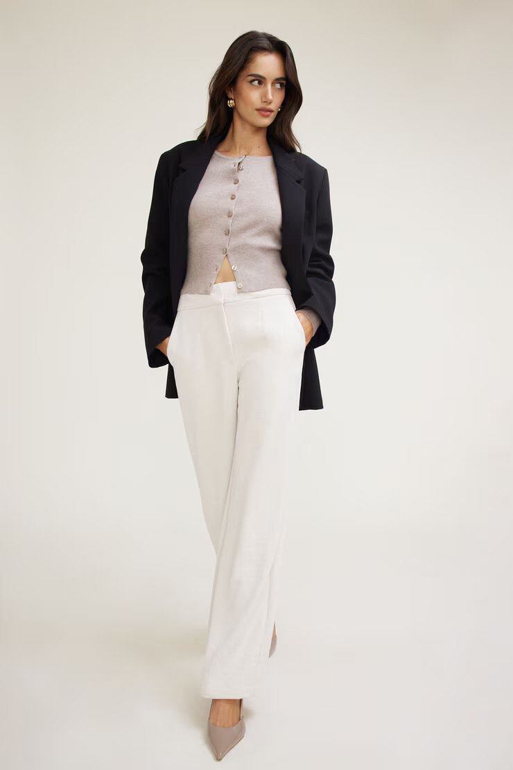 Yasmin Airflow Straight Leg Pants | Dynamite Clothing