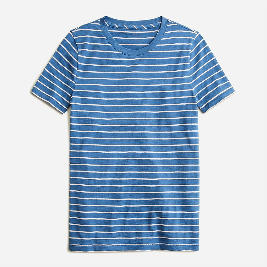 New vintage cotton crewneck T-shirt in stripe | J. Crew US
