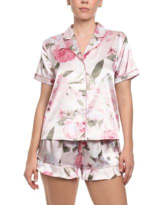 Satin Shorts Pajama Set | Bloomingdale's (US)