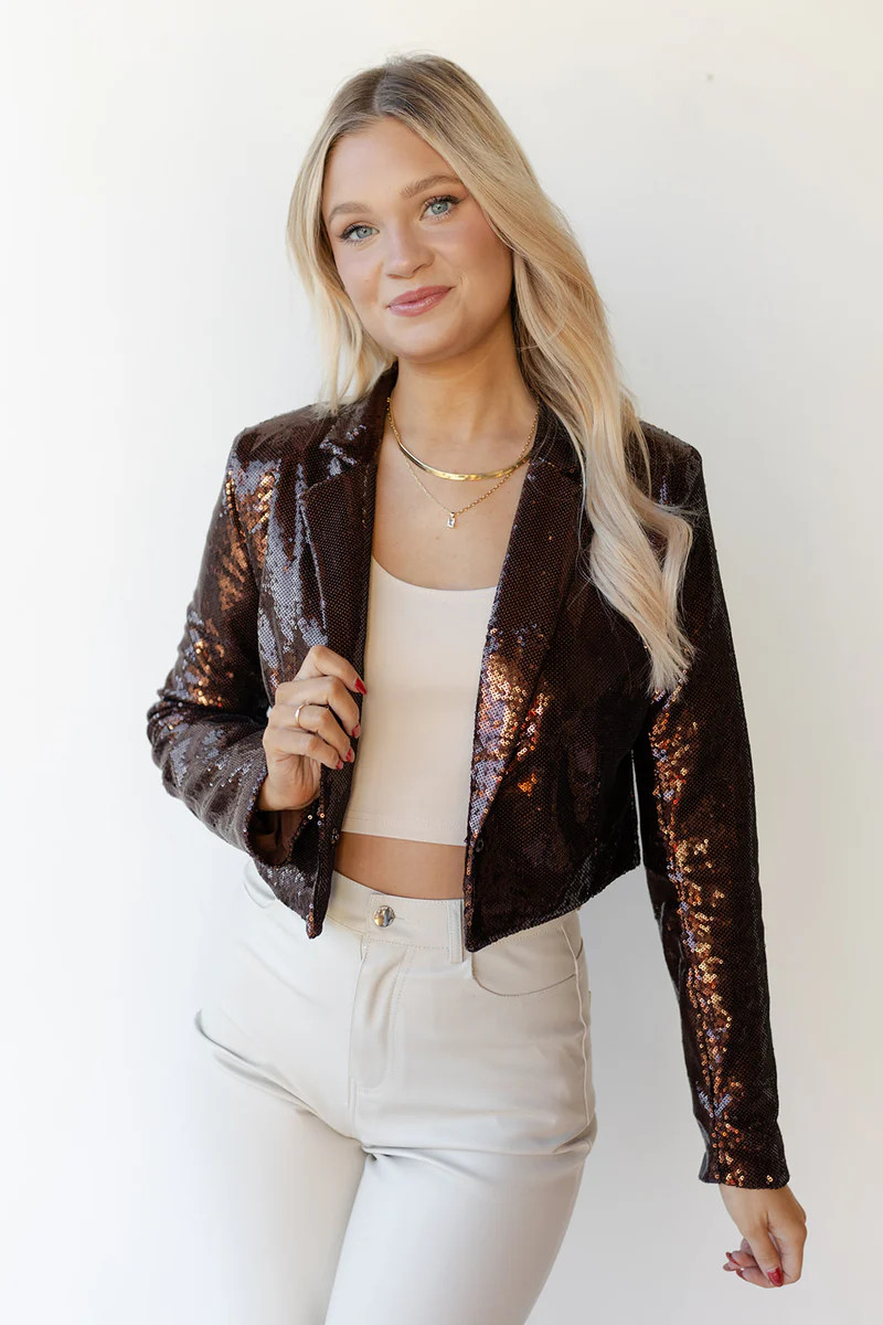 maci sequin blazer | mode